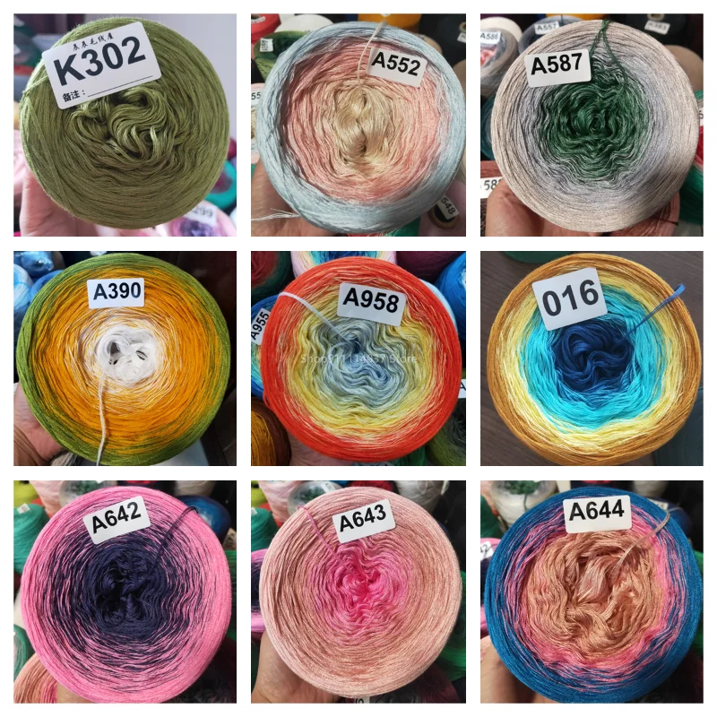 2 Stuks Katoenen Garen, 100 Meter Breien Touw Gevlochten Macrame Handwerk Hand DIY Ambacht Breien Enkele Streng Ambachtelijke Draad voor DIY Ambachten Breien Plant Hanger Kerst Bruiloft Decoratie