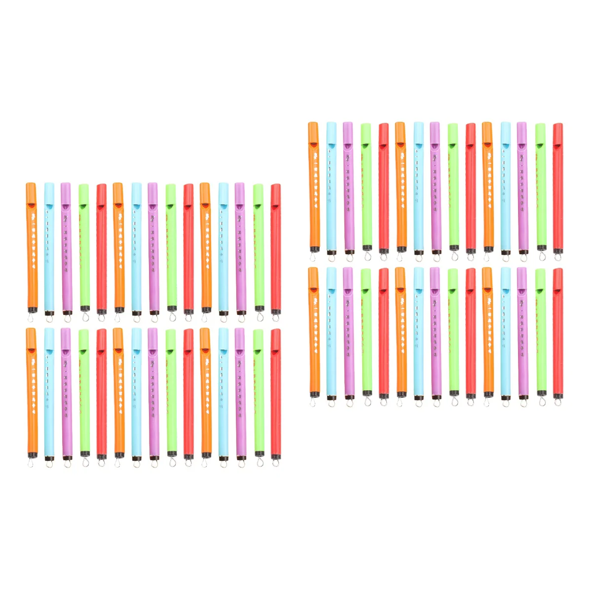

Bird Call Mini Flute Lark Whistle Music Toy Random Color 40pcs Teens Playthings