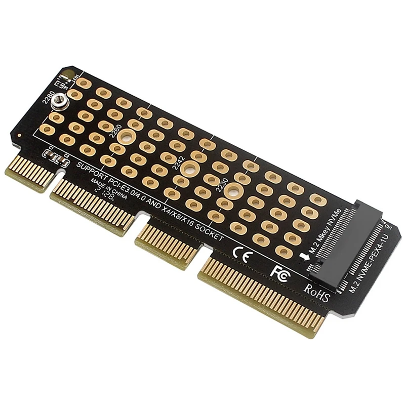 

M.2 NVME-PCI-E 4,0 карта адаптера M.2 M-KEY слот поддерживает 1U сервер