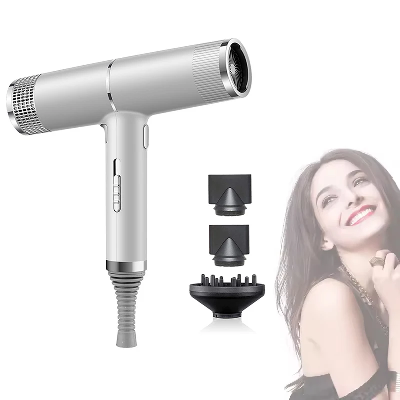 Professional High-Power Hair Dryer Portable 3-Speed Strong Wind Hair Dryer Salon Styling Tool