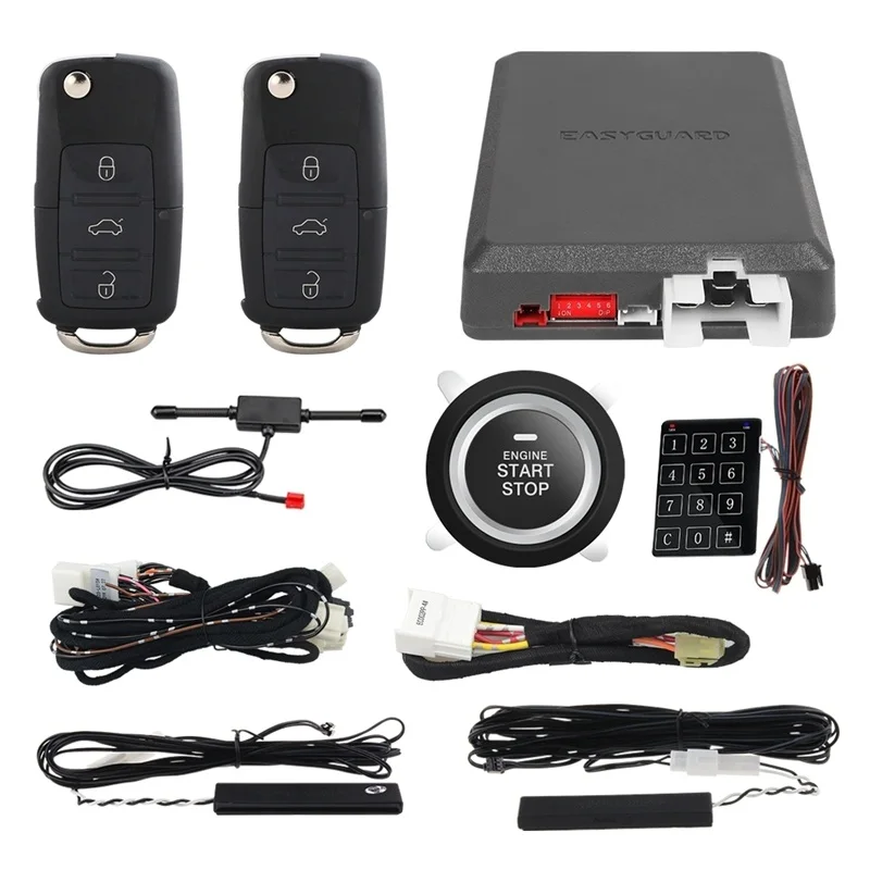 Plug And Play Auto Starter Kit Per Volkswagen Skoda Octavia 1.2T 2020 Canbus Compatibile Pke Passivo Keyless Entry Finger Start