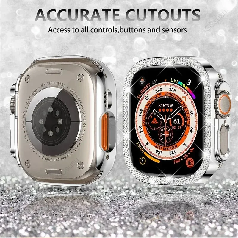 Deluxe Diamond Screen Protector Bumper