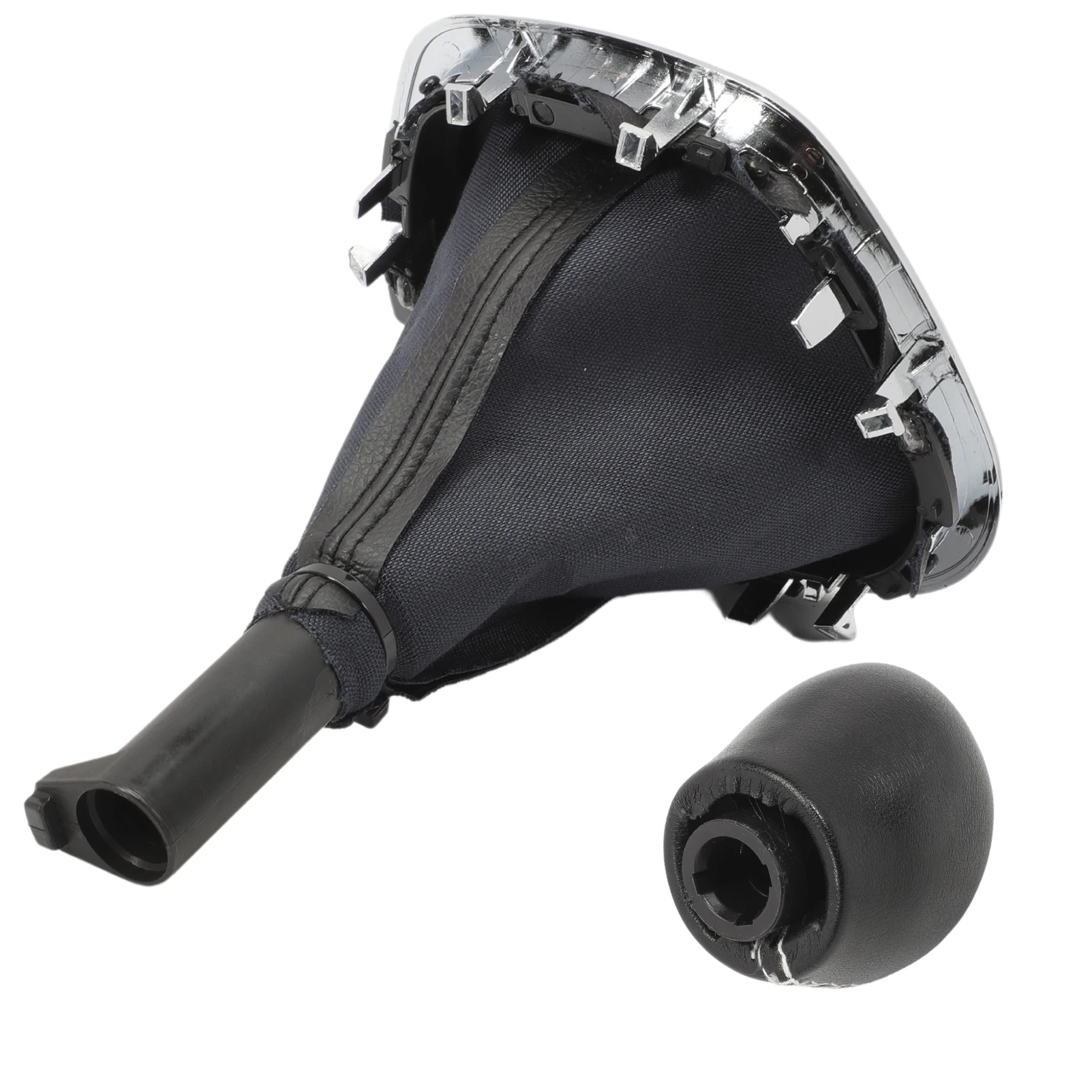 Schaltmanschette Chrom Rahmen für Renault Trafic III Opel Vivaro B Fiat