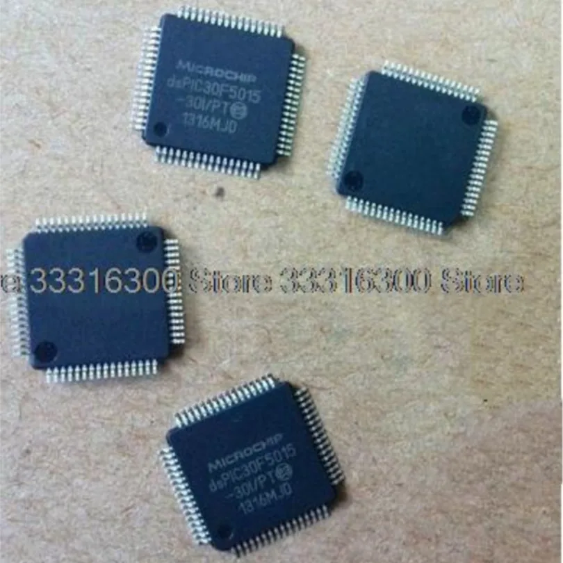 

2PCS New DSPIC30F5015-30I/PT TQFP64 Digital signal processor chip IC