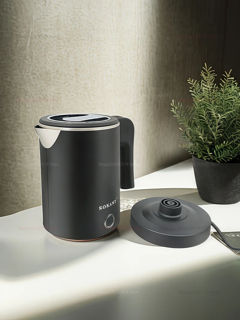 Description Picture 4 of itemTravel Electric Kettle 500ML Stainless Steel Portable Water Boiler For Tea Coffee Heating Hotel Family Kitchen Smart Kettle