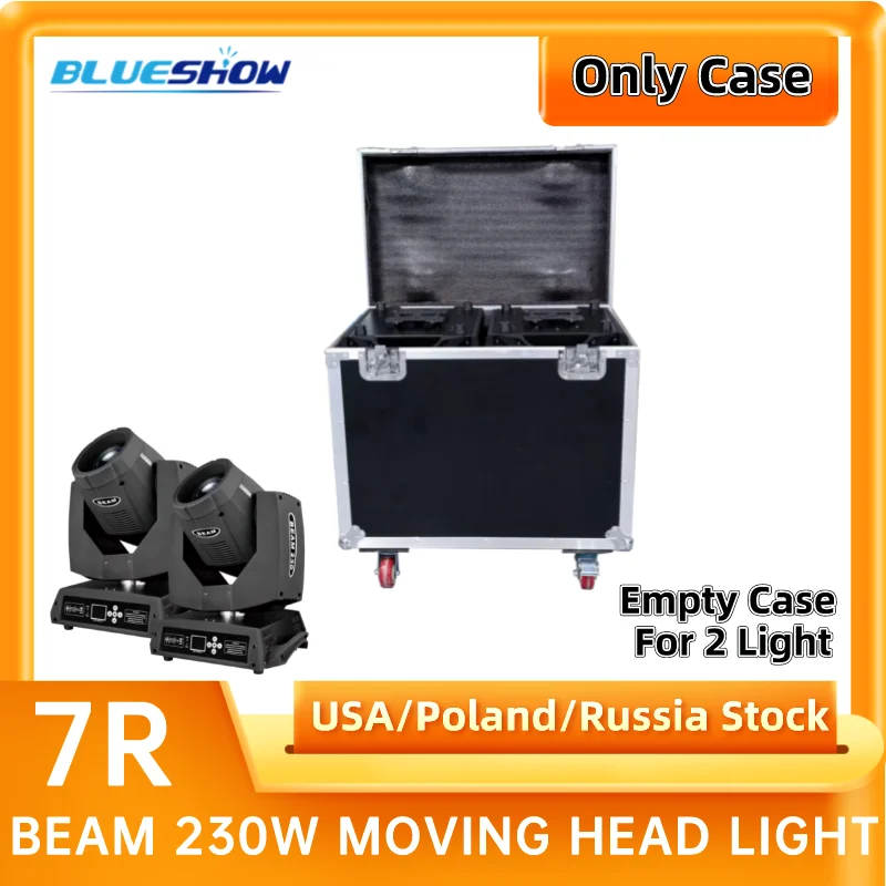 BEAM 230w ライティング機材 2台セット Beam 230w 7r Sharpy beam 7r 230w moving head light Rack case