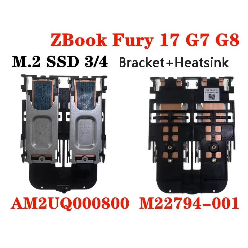 Bracket Heatsink Plate M.2 SSD3 SSD4 15 G7 G8 17 G8 G7 For Laptop HP ZBook Fury New Original