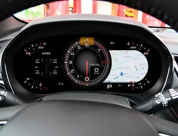Cabina Virtual de 12.3 Pulgadas para Chevrolet Equinox 2017-2023, Pantalla LCD Digital para el Tablero de Instrumentos, Velocímetro, Unidad Principal 1