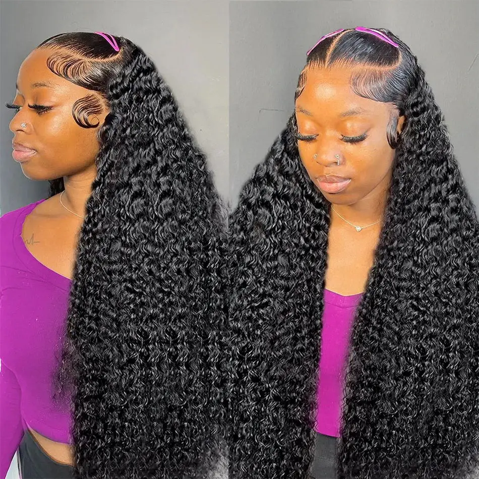 Glueless 100 Human Hair Wig 13x4 Curly Wigs 7x5 Without Glue Human Hair Ready To Wear Deep Wave Wig Vietnamese raw Wear And Go 10 Sdb7ecba82fc84629a0832ad0eb0d6098Y