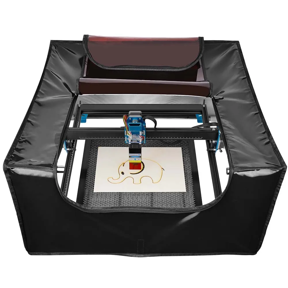 COMGROW 5/10W CNC Laser Engraver Kit High-precision FAC Laser Engraving Machine CNC Wood Router Cutting Machine 400*400mm