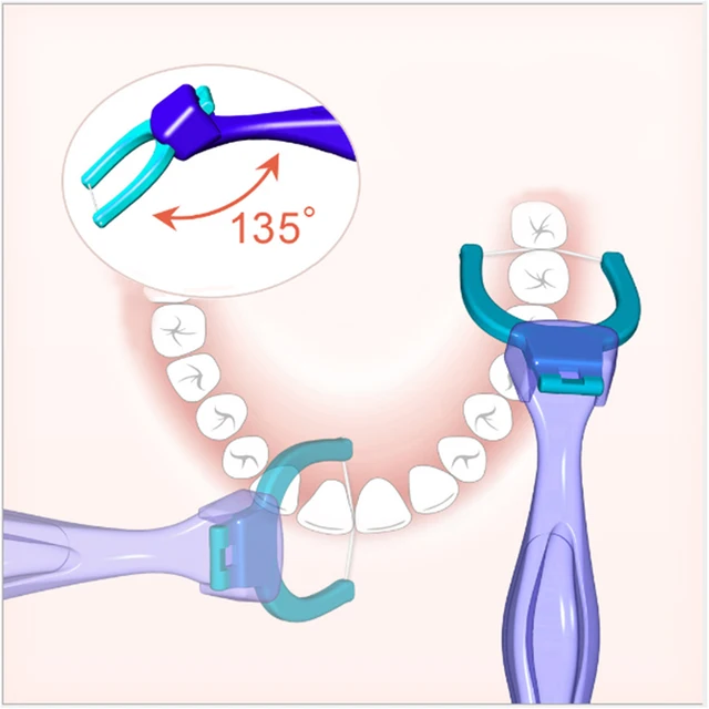 Replaceable Dental Floss Super Fiber Wire and Soft Floss Hilo Dental Teeth Sticks Home Oral Care Hygienic Toothpick Home Dentist 2