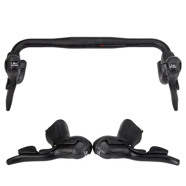 microNEW Shifters Dual Control Levers Finger Dial Road Bike 2 3X7 8 9 10 11 Speed Shifter Conjoined DIP Derailleurs 6