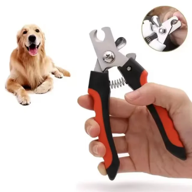 Professional Pet Nail Clippers for Dogs Cats with Safety Guard Stainless Steel Scissors Nail Pliers for Pet Claw Care Grooming 6