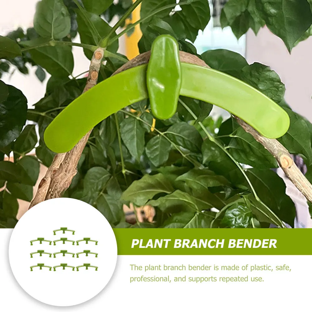 Branch Shaper Plant Stem Trainer Plant Fruit Spreader Bender Gardening Twig Clips Reusable Bending Fixed Clips 10 Pcs plant clips plastic plant clips plant stem support