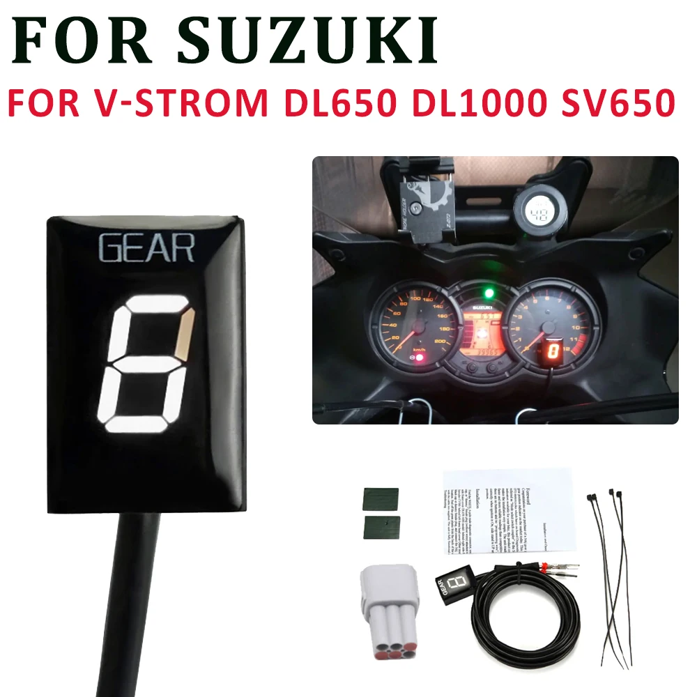 Motorcycle Gear Indicator For SUZUKI V-Strom DL650 VStrom 1000