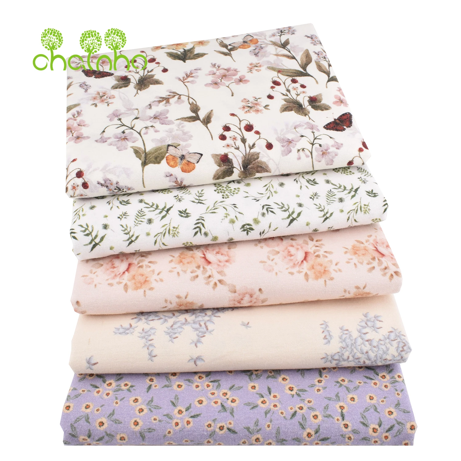 Chainho,Brushed Fabric,Cotton-Polyester,Reactive Dyeing,DIY Sewing Quilting Material For Cushion,Pillow,Sofa,Tablecloth,25MM11