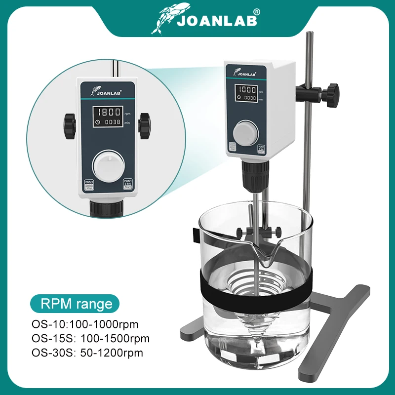 Laboratory Stirrer Electric Stirrer Digital Display Overhead Mixer Lab Equipment 110V To 220V