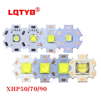 DC3V/6V/24V XML2 T6 XHP70 XHP90 LED COB 교체 CREE 18W 30W 36W 45W 54W 72W 손전등 자동차 라이트 다이빙 광원