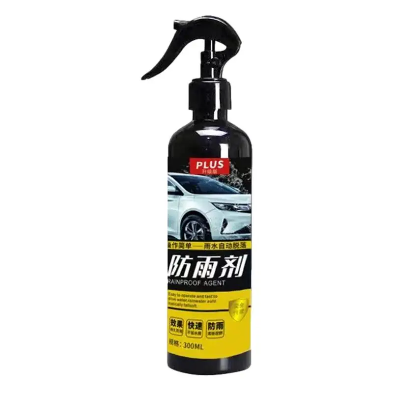 

Auto Rain Agent 300ml Car Glass Rainproof Agent Stain Remover Car Anti Fog Spray Glass Cleaner Large Capacity Windshield Rain