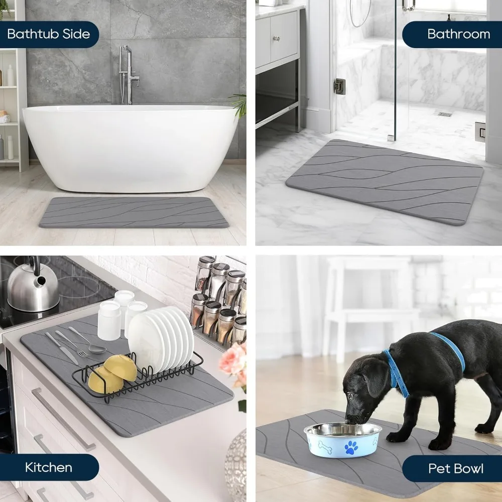 Diatomaceous Bathroom Mats 6