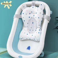 PANGDUBE Coussin de baignoire pour bébé, siège de soutien de bain réglable, coussin de bain pour nouveau-né de 0 à 1 an, siège flottant pour baignoire pour douche 1