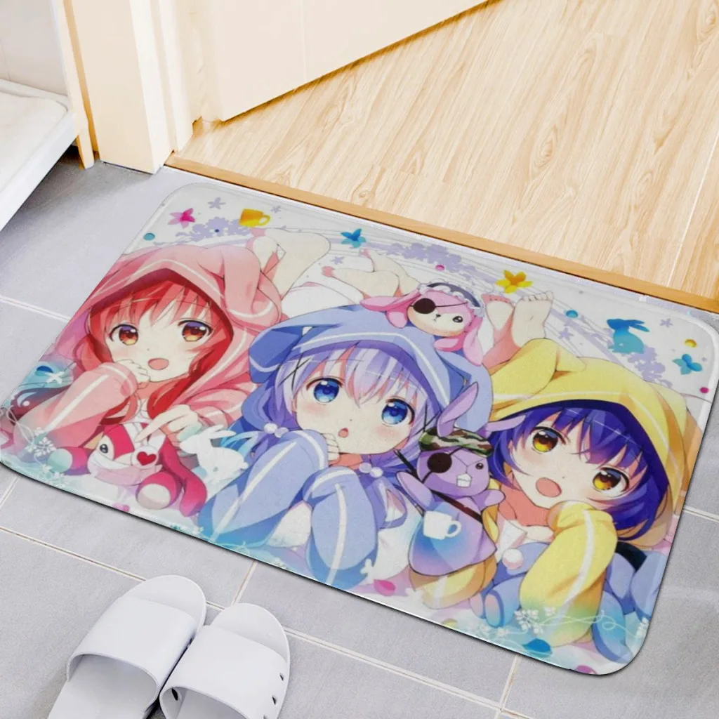 Is the order a rabbit? Living Room Rug Carpet Flannel Slip Mat Decor Aesthetic Dressing