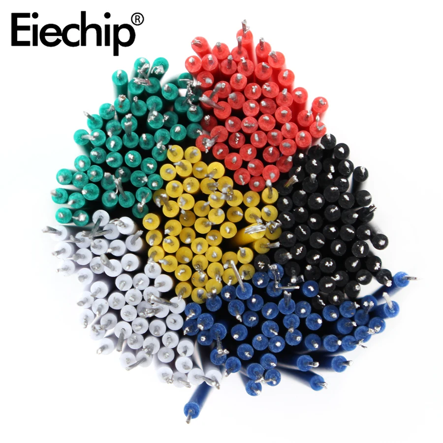 Solder Cable Jumper Wire Kit 24AWG Tin-Plated Breadboard Jumper Cable Wire 8cm 24AWG Fly Jumper Wire Cable Tin Conductor Wires 1007-24AWG