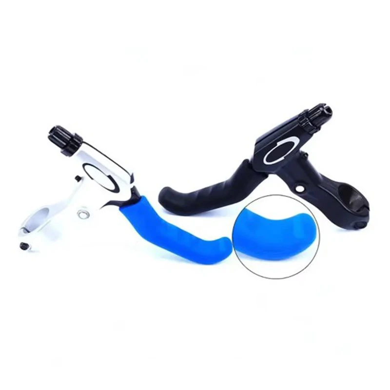 1 Pair Bicycle Brake Handle Protection Cover Mountain Road Bike Brake Lever Protection Anti Slip Gel Sleeve Cycling Accessories
