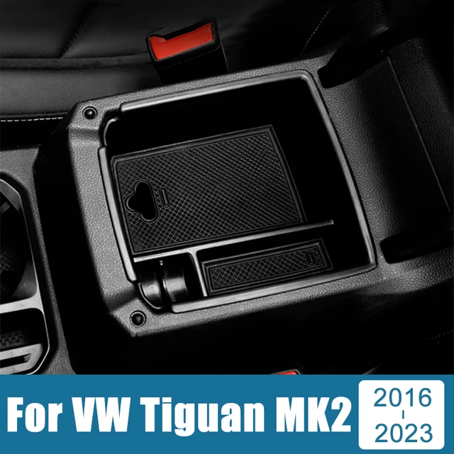 Auto Mittel konsole Armlehne Aufbewahrung sbox Abdeckung Container Tablett  für Volkswagen vw Tiguan mk2 2016 2017 2018 2019 2020 2021 2022 2023 -  AliExpress