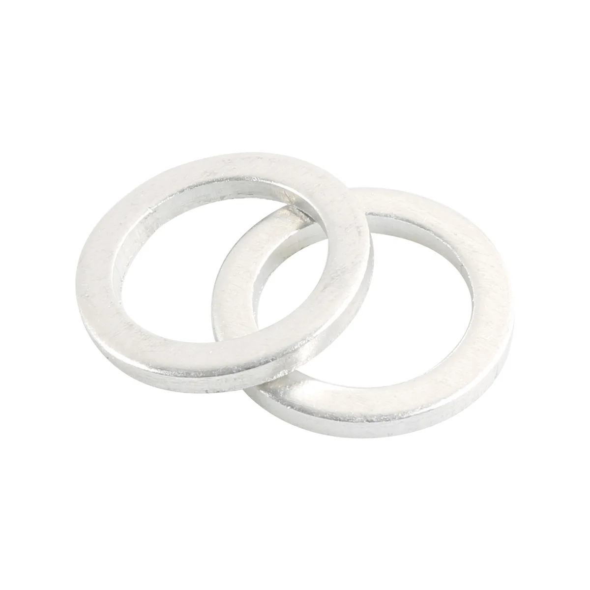 100 PC 14.5MM OIL DRAIN PLUG WASHER GASKETS For Kia / Hyundai 21513-23001 Chrome