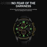 NAVIFORCE Chronograph Military Chronograph соатҳои беҳтарини бренди мардона 1