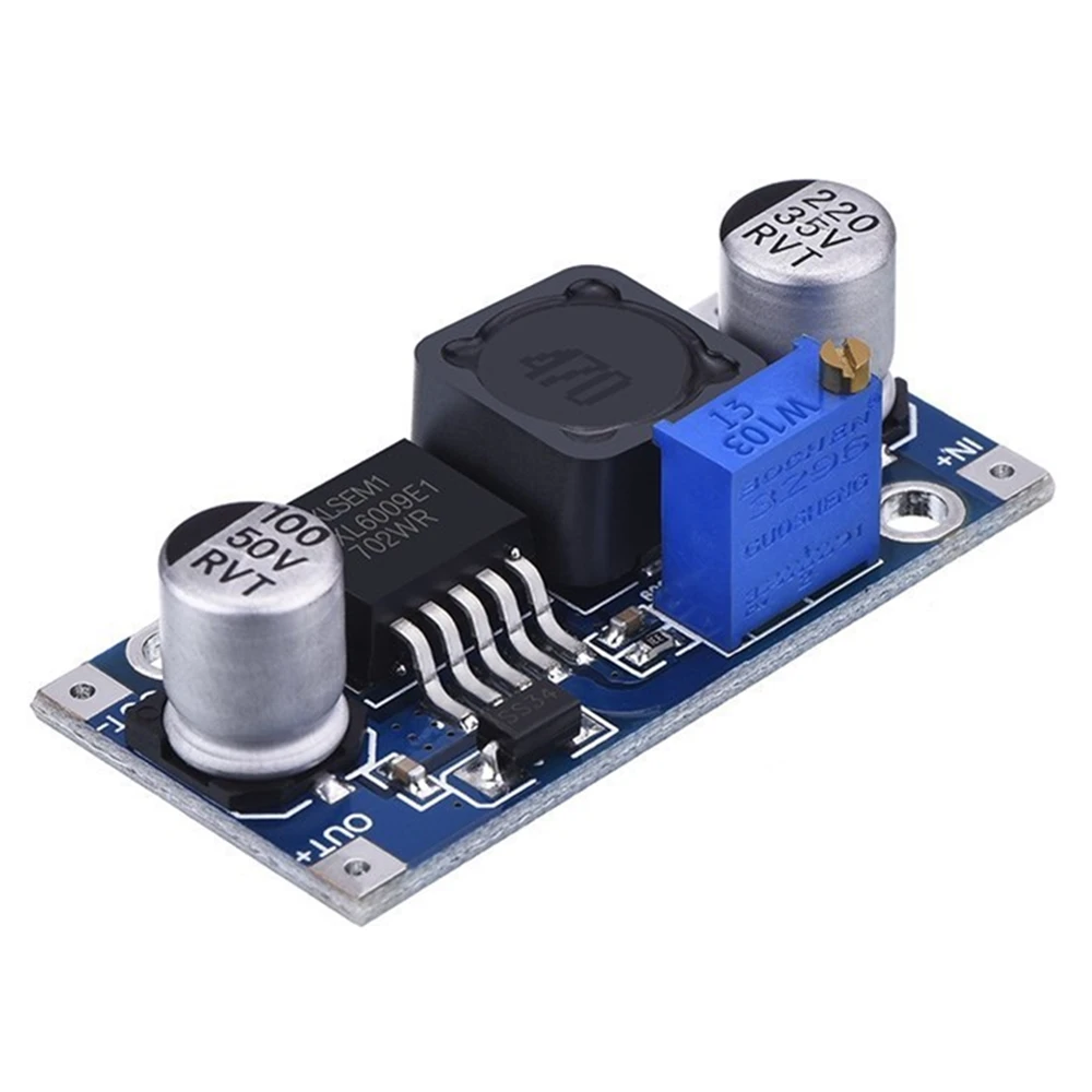 XL6009 DC-DC 조정 가능한 스텝 업 부스트 3V-32V  5V-35V 전력 변환기 모듈 XL6009 LM2577 교체