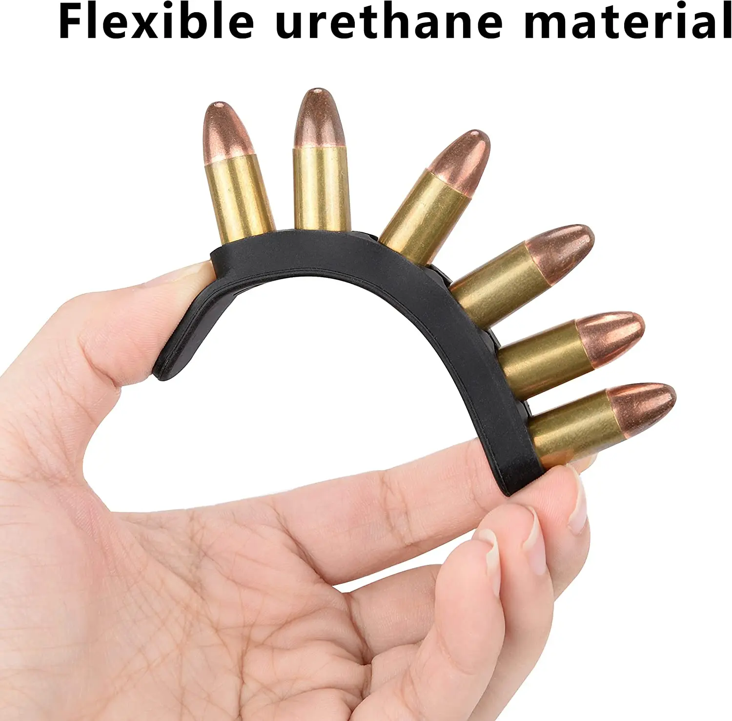 6pcs Speed Strips 6 Round Quick Device Bullets 6 Pack Speed Loaders Fit Holder Revolver For.38/.357 Caliber gun accessories