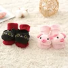 Baby Socks Floor Non-slip Cotton Cartoon Doll Socks with Bells Baby Girls Boys Soft Cute Boots 3