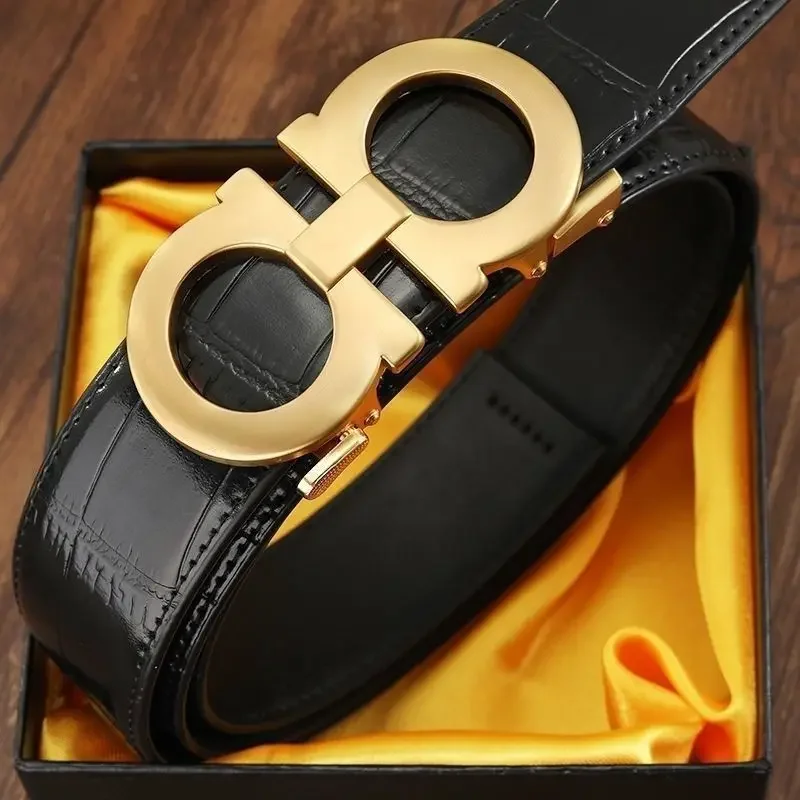 Gold buckle Black Belt