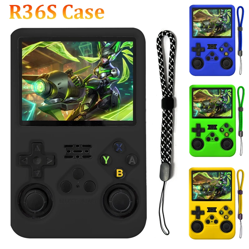 Silicone Protective Case for Handheld Game Console – Anti-Scratch Soft Shell Storage Box