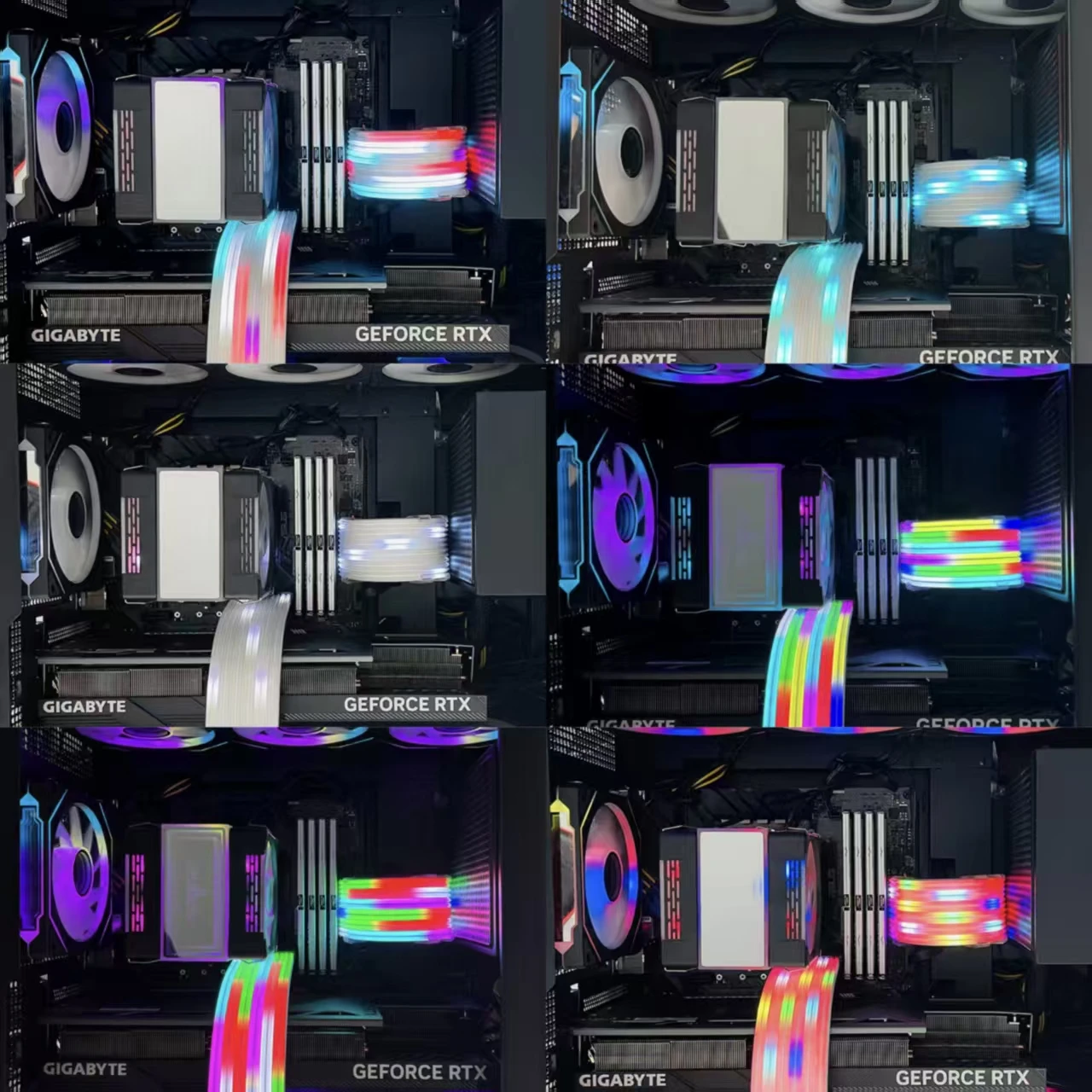 Meteor light effect ARGB Fan Controller With 4Pin PWM For Computer Cooling SYNC