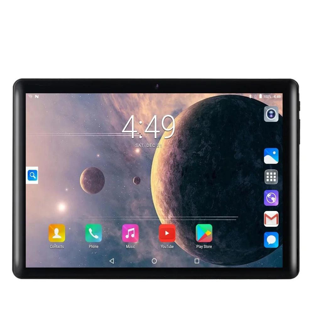 

Top New 10 Inch Tablet Pc Octa Core 4GB+64GB Android 9 Google Play Dual SIM Phone Call Bluetooth WiFi Tablets 10.1 Inch Tablette