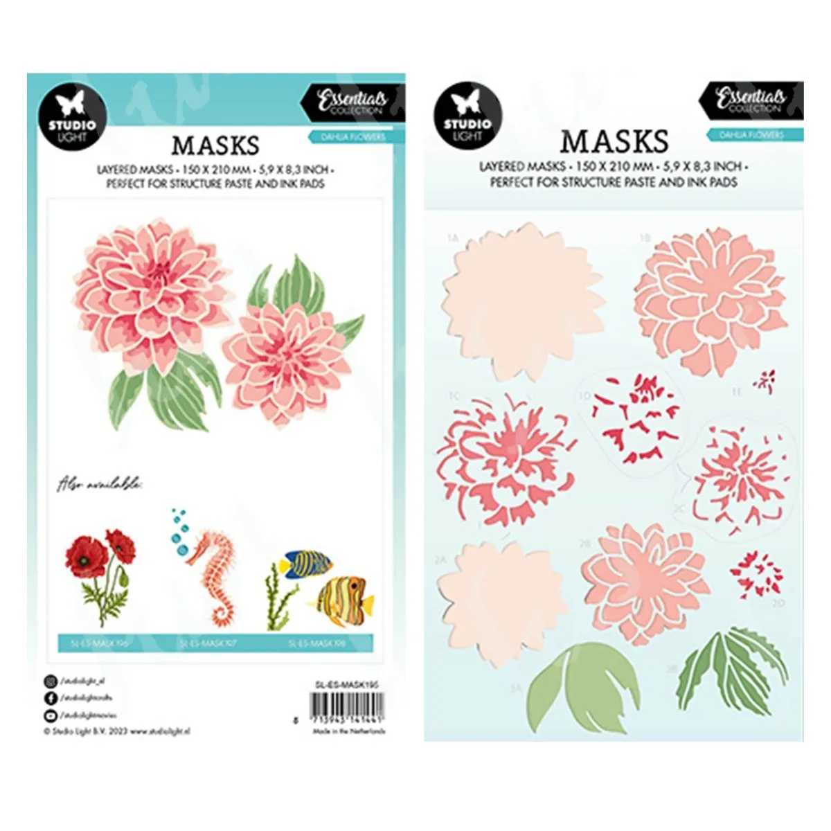 

New Drawing Stencils Dahlia Flowers Metal Cutting Dies Embossing Template DIY Making Greeting Card Scrapbooking Decoration