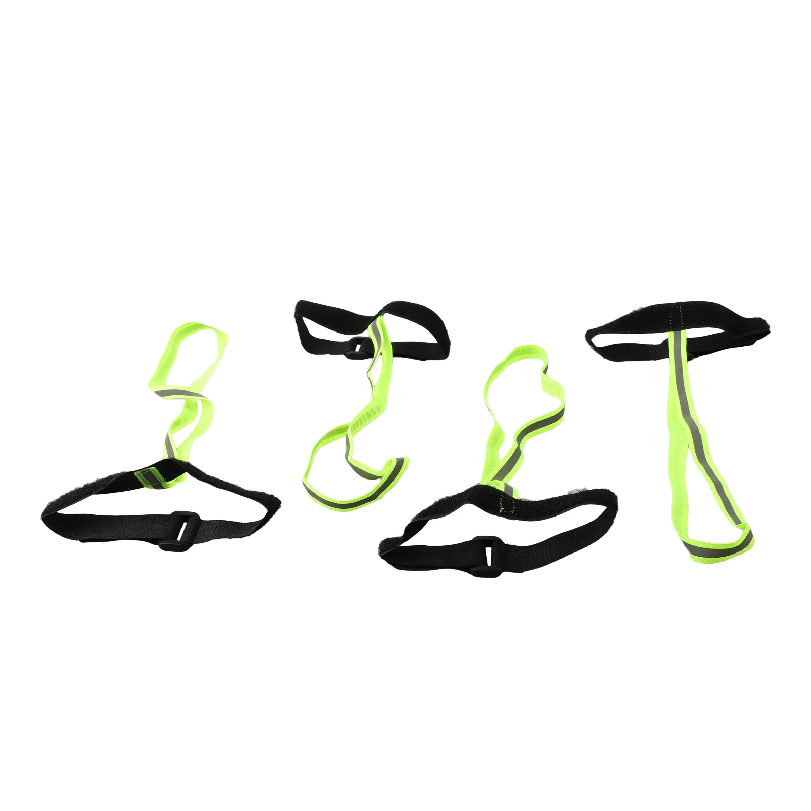 

4pc Glove Safety Strap Sport Ski Sport Ski Glove Safety Strap Accessories For Hanging Glove With Reflective Strips