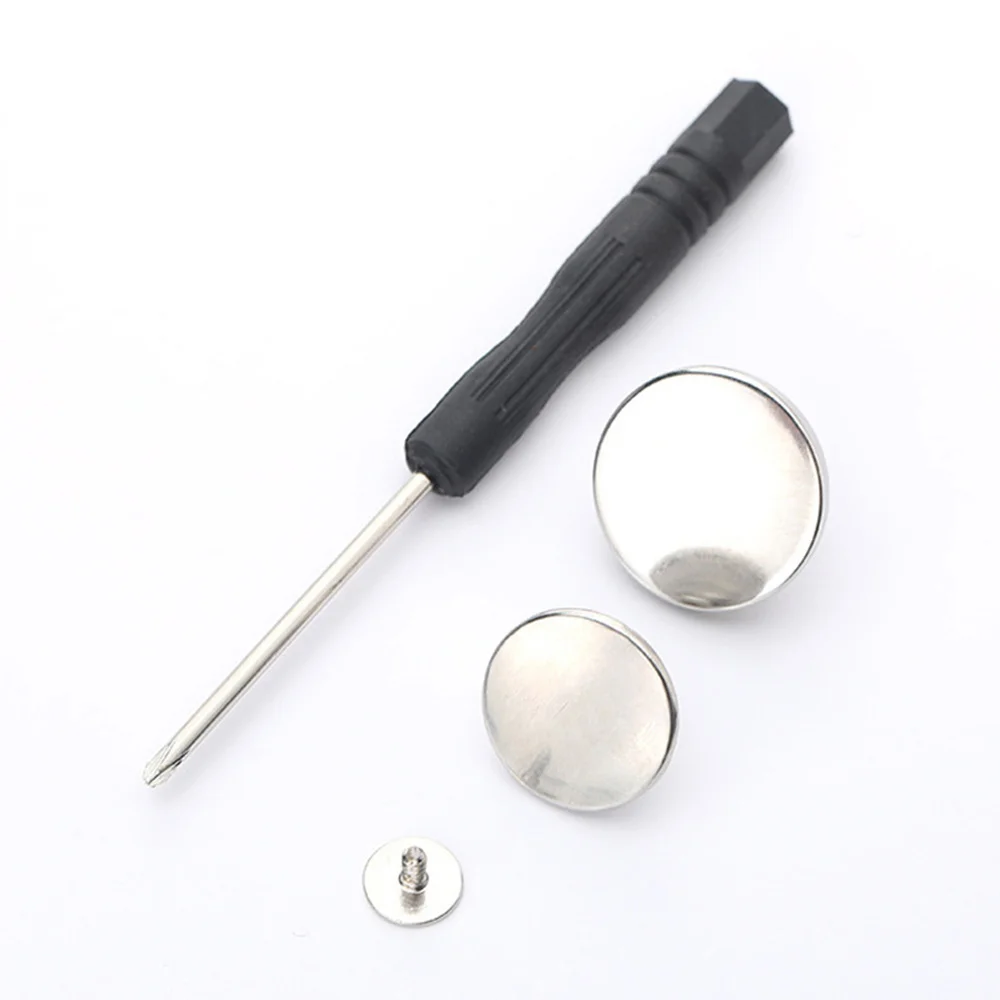 레트로 금속 단추 비자성 비녹 알루미늄 합금 수리 키트, 청바지 버튼 부식 방지, 10  40 개, 17mm, 20mm