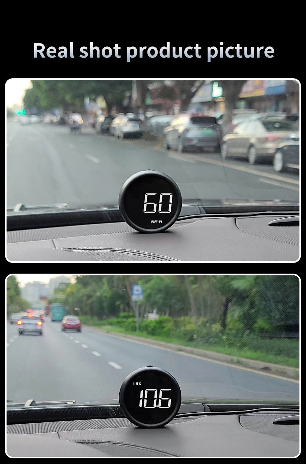 G1 GPS HUD & B1 OBD2 Bordcomputer Digitales Auto-Head-Up-Display GPS-Projektion Tachometer Alarm Windschutzscheiben-Autozubehör – Detail 31