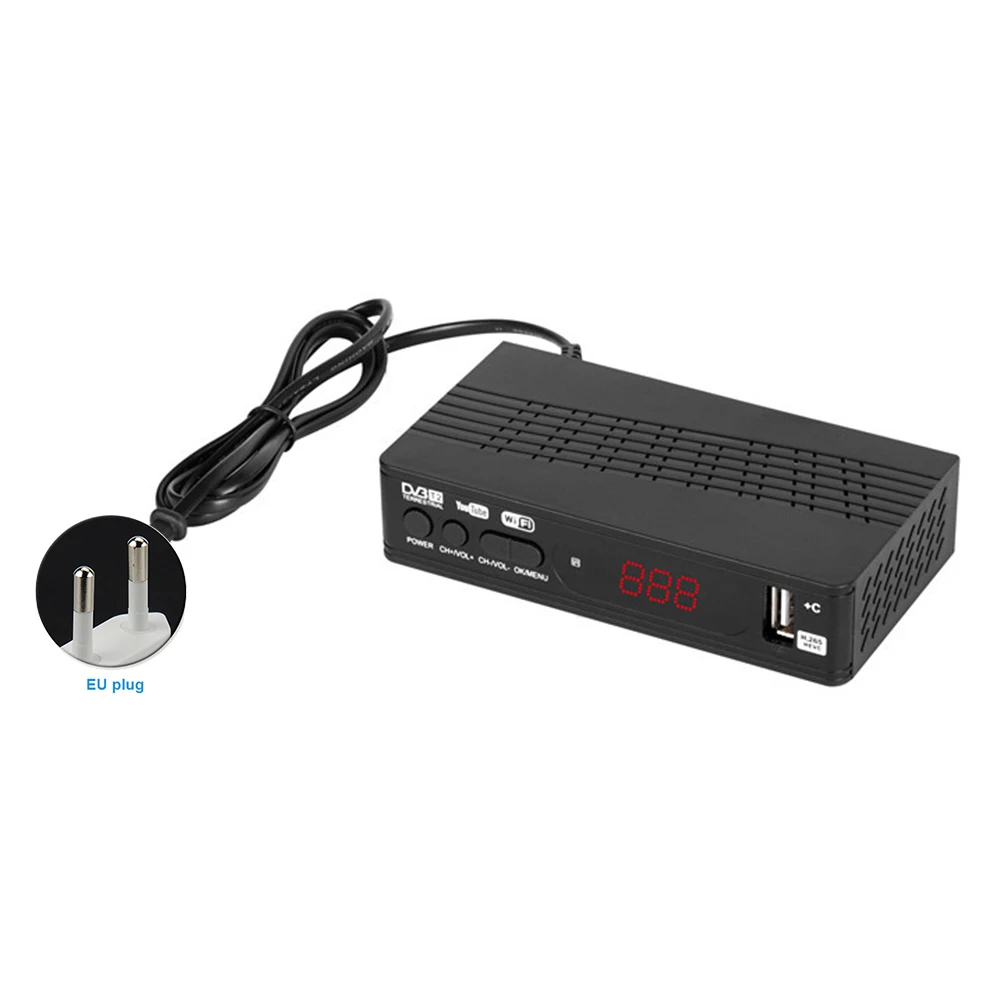 Многоязычный Приемник PVR EPG Decorder цифровой преобразователь видеоигра USB2.0 Wi-Fi
