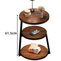 Table de chevet moderne en bois, meuble de chambre à coucher, 2 tiroirs, rangement, espace de charge USB, meuble de chambre à coucher gain de place 6