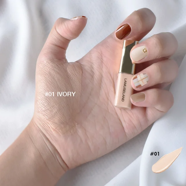 1pc Mini Concealer Liquid Foundation To Cover Dark Circles and Acne Marks Face Color Corrector 4 Colors Facial Makeup Cosmetics 7