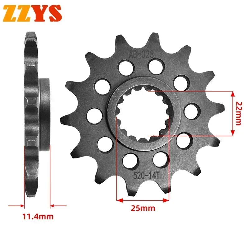 

Передняя Звездочка для KTM Off Road 520 LC4 Enduro 520 350-94 350 LC4 Enduro 1993 14 T 14 зубьев 400-14 T 400cc