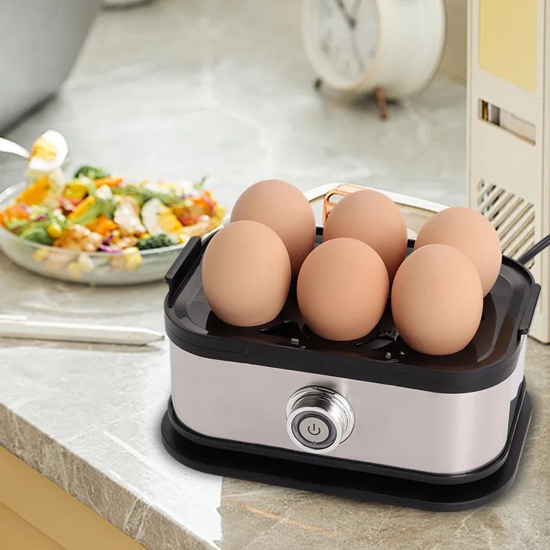 Egg Boiler and Steamer, Kitchen Appliance for Quick Boiling and Steaming Eggs, Mini Breakfast Maker,food Steaming Cooker