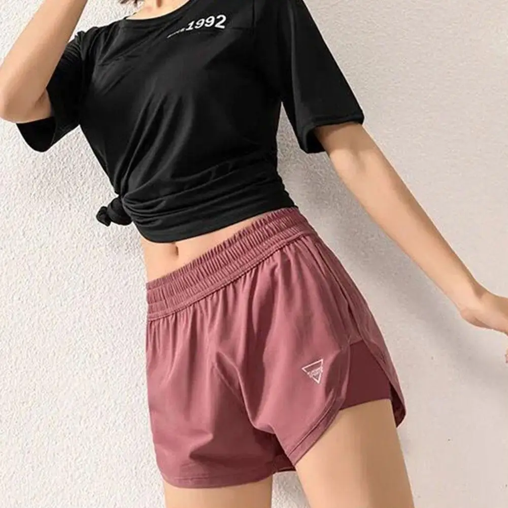 Seamless Pro Shorts Women Summer Workout Short Leggings Joga Biker Logo Outfits Sex Fitness Clothing Wear Gym Sports T8P1 images - 6