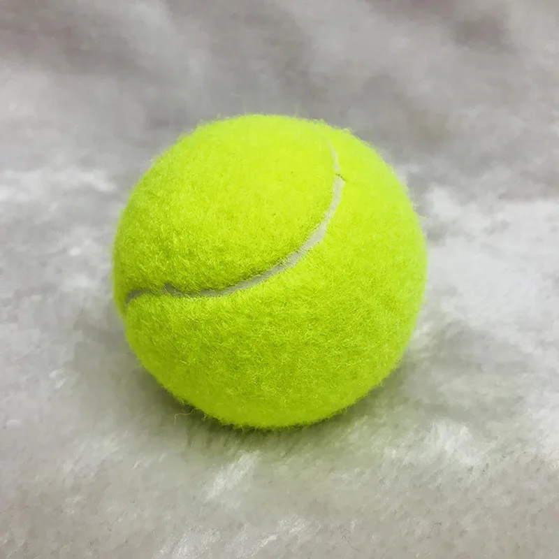 1pc Professional Rubber Tennis Ball High Resilience Ball Tennis Club Competition Exercises Practice For Training