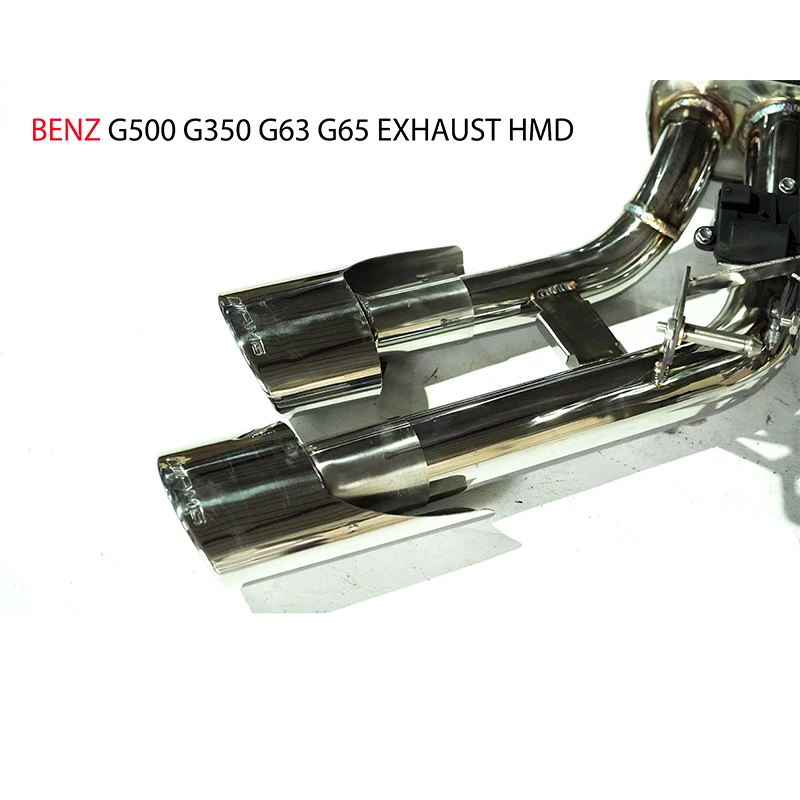 HMD Stainless Steel Exhaust System for Benz G500 G350 G63 G65 G Class W464 Muffler Electronic Valve Car Accessories